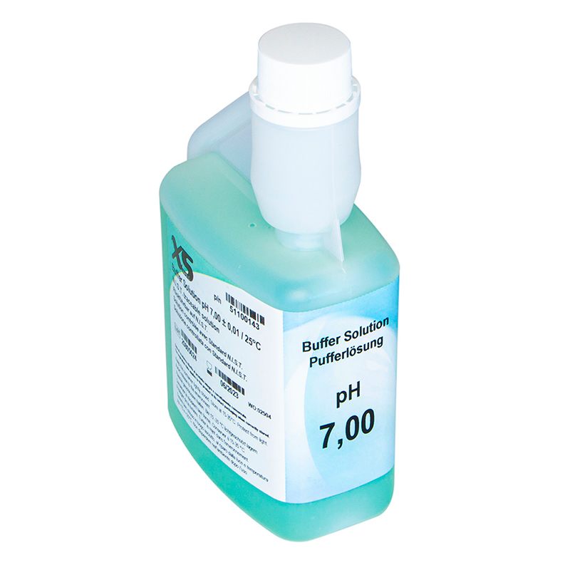 51100143 XS Basic pH 7.00 /25°C(green), 500 ml autocal bottle Test solution 