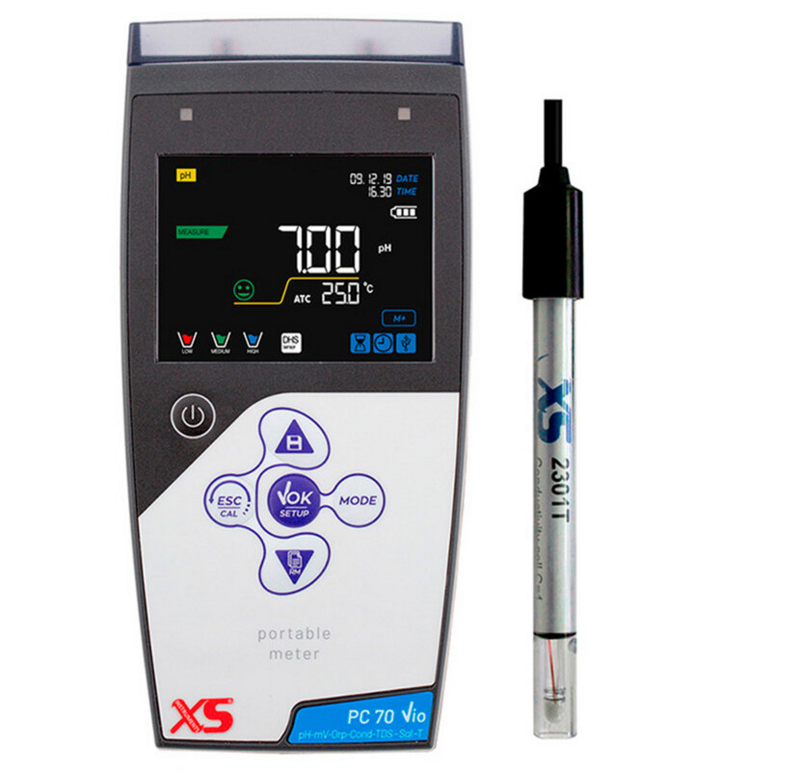50110822 XS PC 70 Vio portable multiparameter meter - Cell 2301 T - Without electrode 