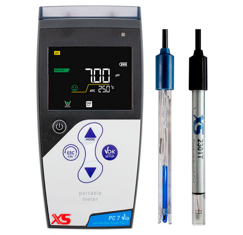 50110712 XS PC 7  Vio multiparametro portatile - Elettrodo 201 T  - Cella 2301 T 