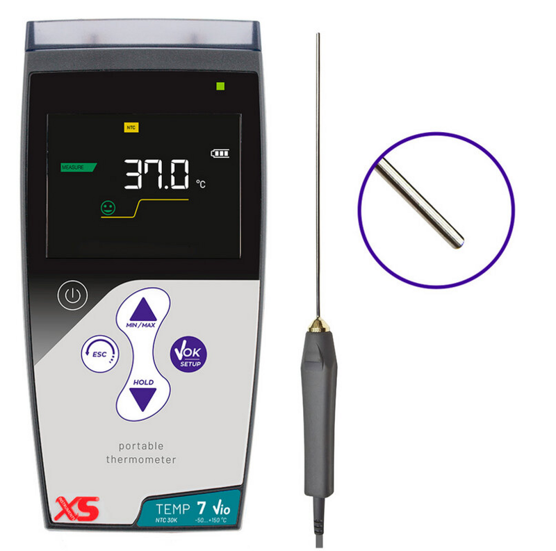 50111062 XS TEMP 7 NTC Vio thermometer - NT 7L probe 