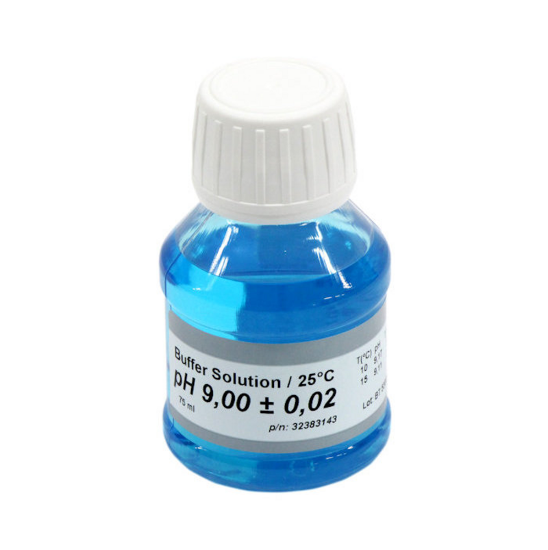 32383143 XS Basic pH 9.00 / 25°C, 55ml bottle (blue) Test solution 