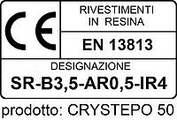 EN13813 | SR-B35-AR05-IR4_CRYSTEPO50
