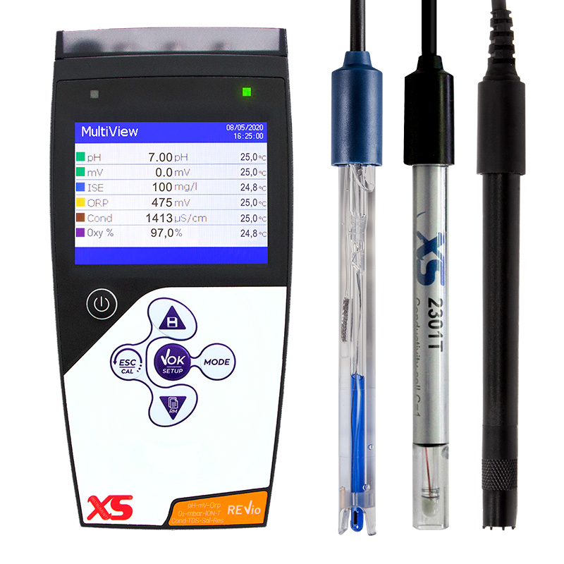50110912 XS REVio Multiparametro portatile - Elettrodo 201 T - Cella 2301 T - Sensore polarografico 