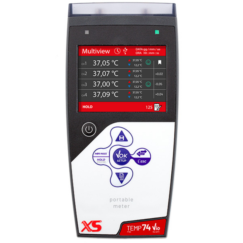 50111212 XS TEMP 74 multichannel Vio thermometer 
