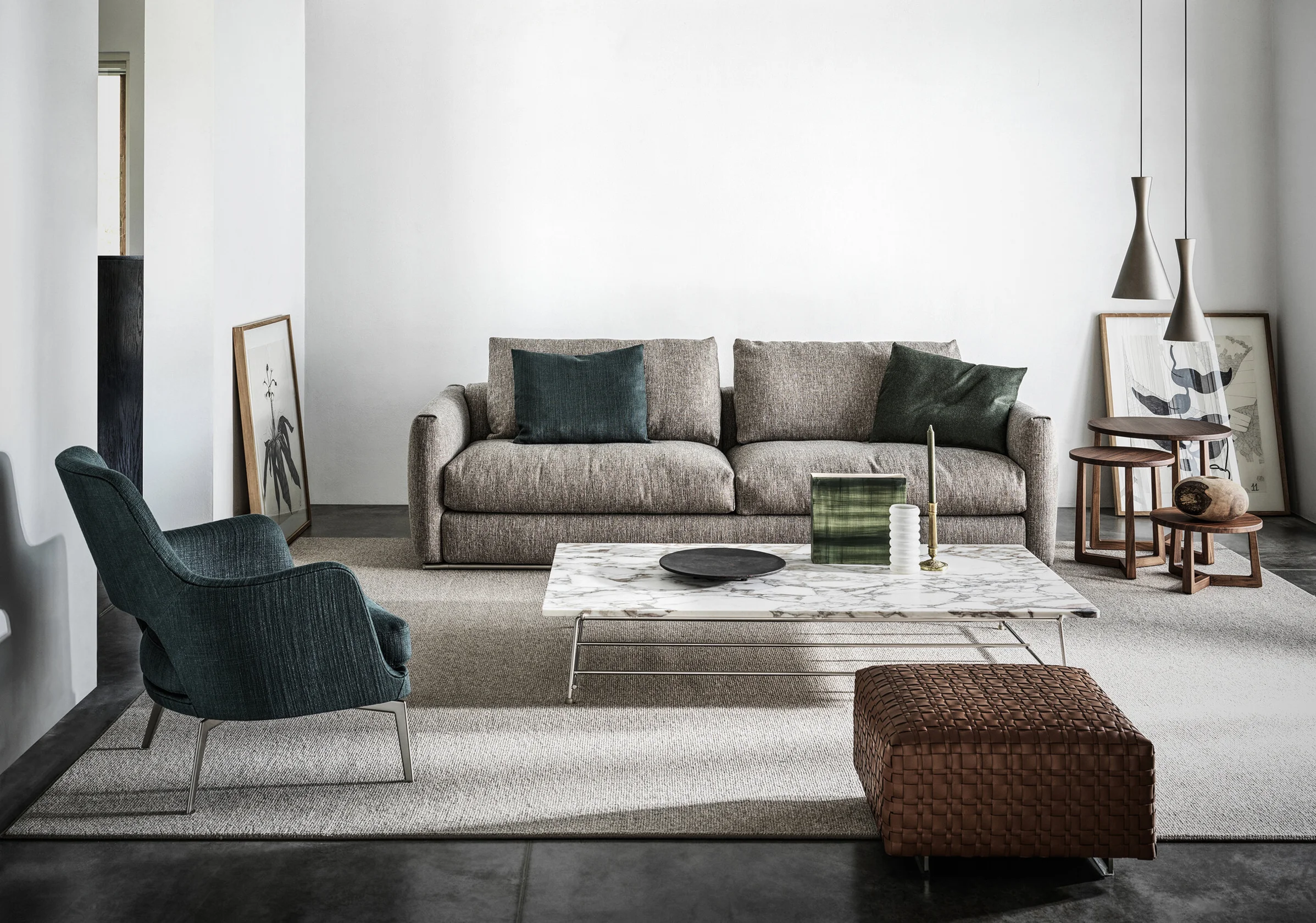 ASOLO Sectional sofas Design Made in Italy Flexform