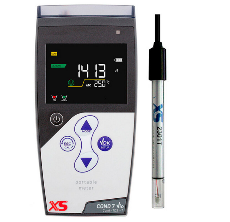 50110412 XS COND 7 Vio portable conductivity meter - Cell 2301 T 
