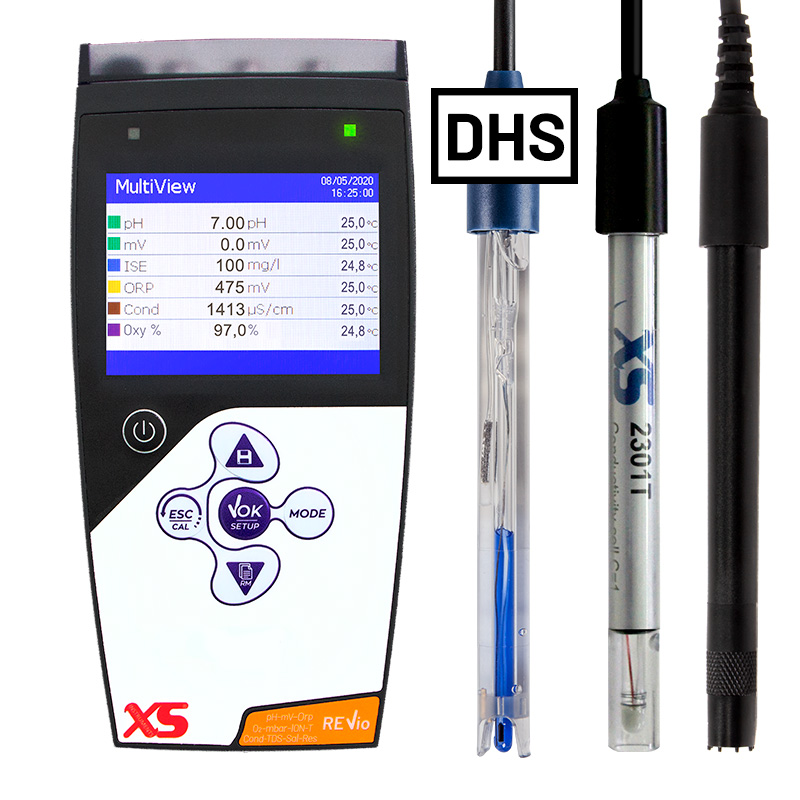 50110952 XS REVio Portable Multiparameter - Electrode 201 T DHS - Cell 2301 T - Polarographic sensor 